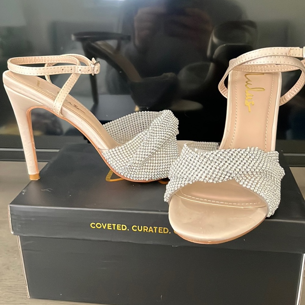 Ivory lulu heels
